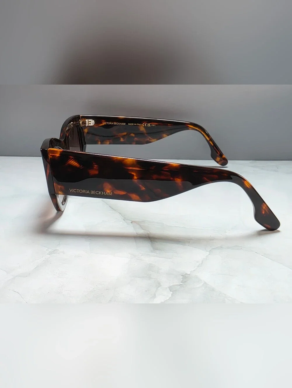 Victoria Beckham VB645S 234 Dark Havana Cat Eye Sunglasses